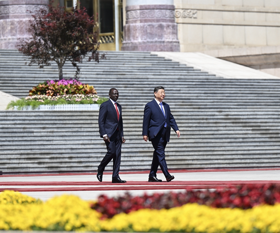 习近平主席同肯尼亚总统鲁托会谈(图2)